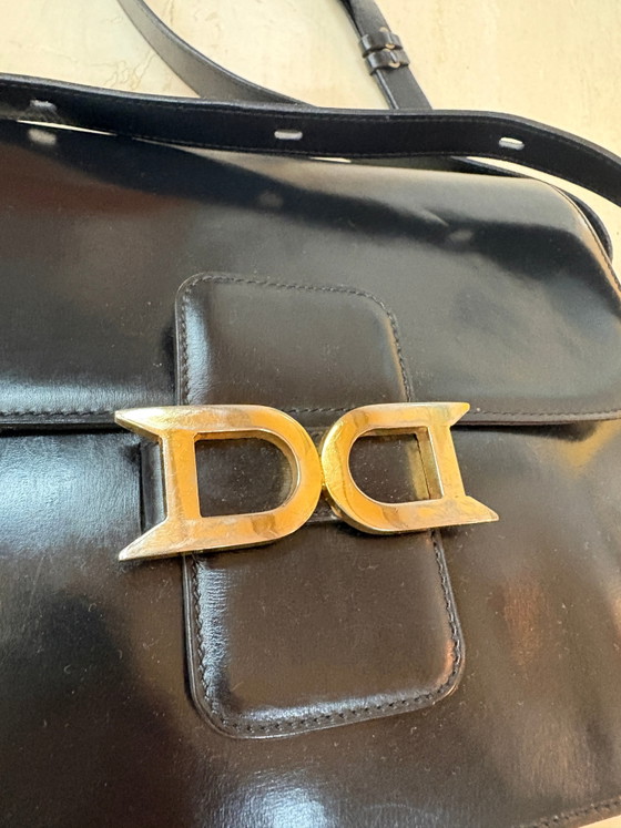 Sac Delvaux Bourgogne Vintage Noir – Autres sacs (photo 4 of 10)