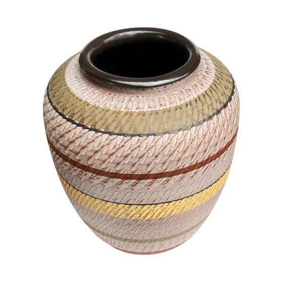 Image 1 of Dümler & Breiden Bodenvase „Faux Klinker“, Typ 29/25, Deutschland 1970er Jahre