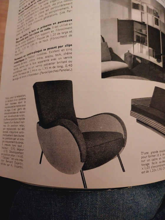 Image 1 of Poltrona Calypso di Bernard Dujardin 1950