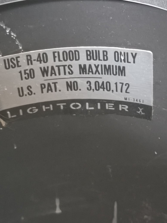 Image 1 of Minimalist lamp by G. Thurston for Lightolier USA, 1960s