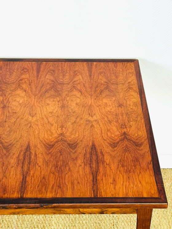 Image 1 of Skandinavischer Esstisch aus Palisanderholz mit Ausziehplatten, 1960