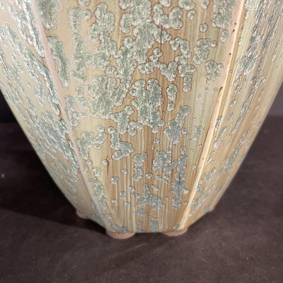 Vaso Esagonale Geometrico Art Déco N° 725 di Roger Guerin, 1935 – Vasi, Ceramic, Art Deco (photo 10 of 19)