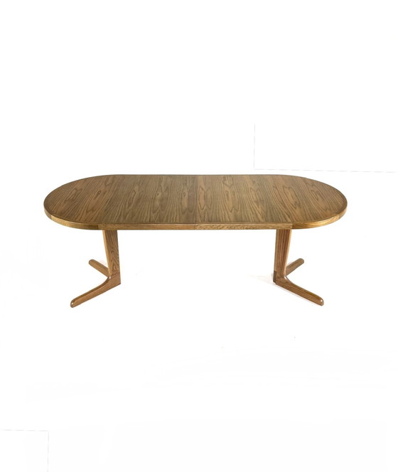 Image 1 of Vintage extendable Danish dining table '60