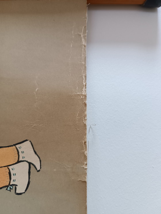 Image 1 of Vintage School Wall Chart - Child Development