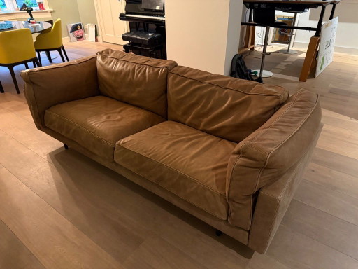 DePadova Square 16 Sofa Als Nieuw – 2 zitsbanken, Leather