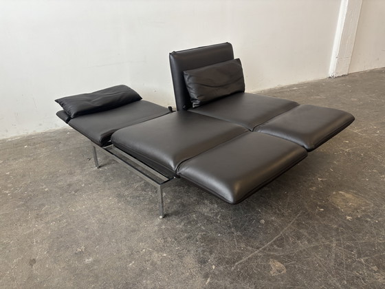 Image 1 of Brühl Roro Designersofa Schlafsofa Couch Leder 