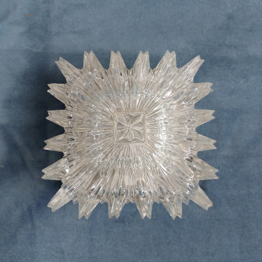 Glashutte Limburg lampada da soffitto vintage, plafoniera