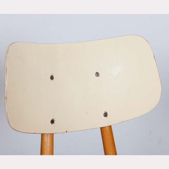 Image 1 of Roter Stuhl, der von Ton in den 1960er Jahren produziert wurde