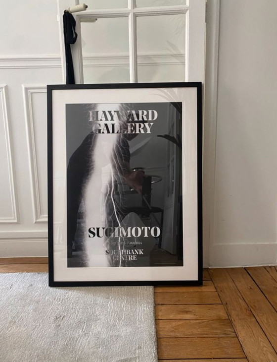 Image 1 of Hiroshi Sugimoto „Lightning Fields“ Poster Exposition encadré