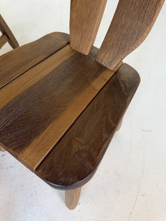 Image 1 of Brutalist dining set, De Puydt, Belgium ‘70