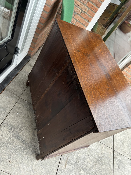 Image 1 of Cassettiera antica in stile Impero Cassettiera antica