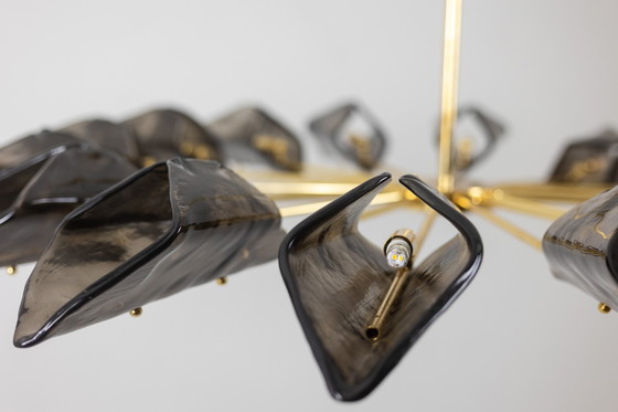 Image 1 of Simone Malachin: Lustre "Étoile" en Verre de Murano, Contemporain