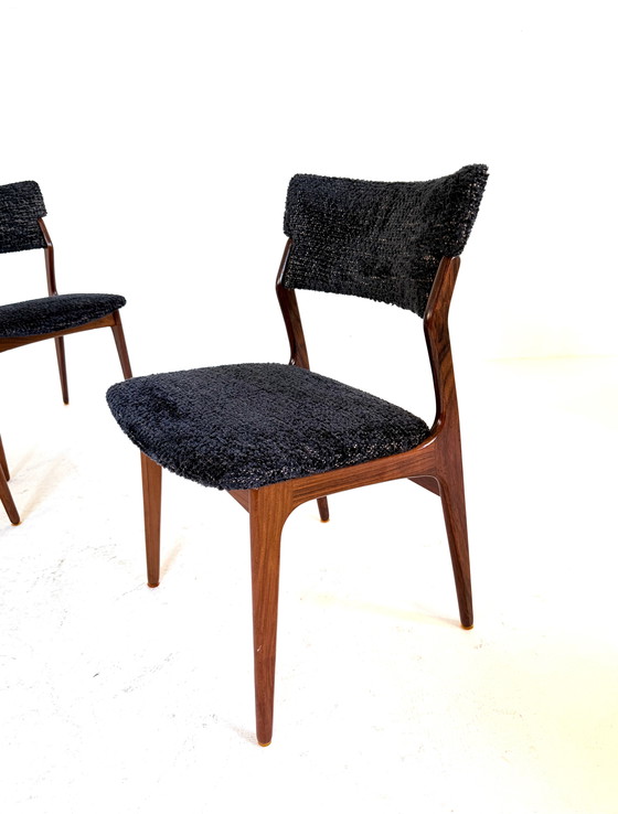 Image 1 of 6 restored Danish dining chairs '60