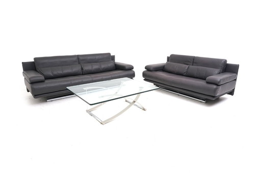 Rolf Benz 6500 Couch Sofa Rolf Benz Coffee Table 1150 Three-seater Two-seater