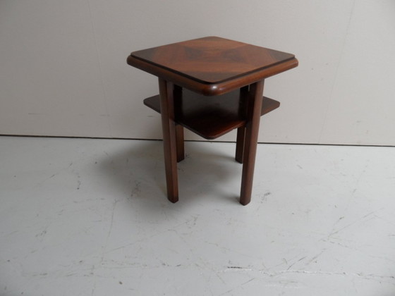 Art Deco Bijzet Tafel – Bijzettafels, Wood (photo 7 of 8)
