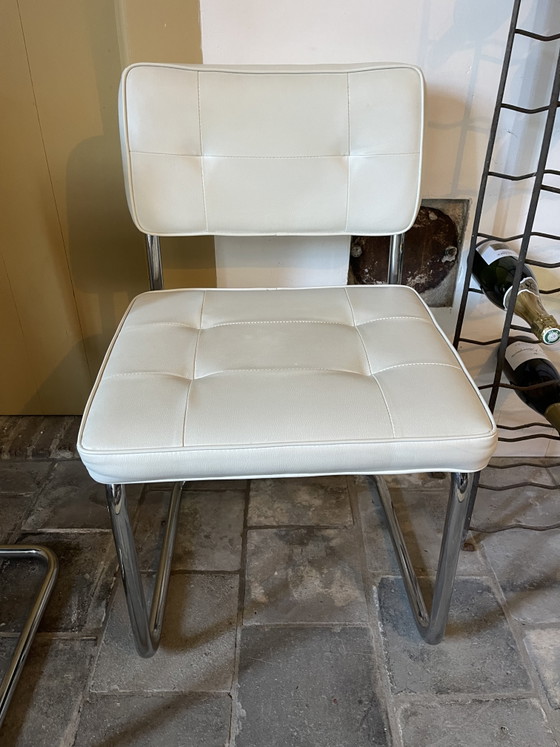 Image 1 of 4 sedie di design effetto Gispen