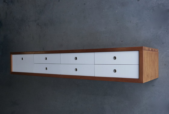 Image 1 of Bespoke Floating Sideboard Drawers by Wim den Boon, 1960s