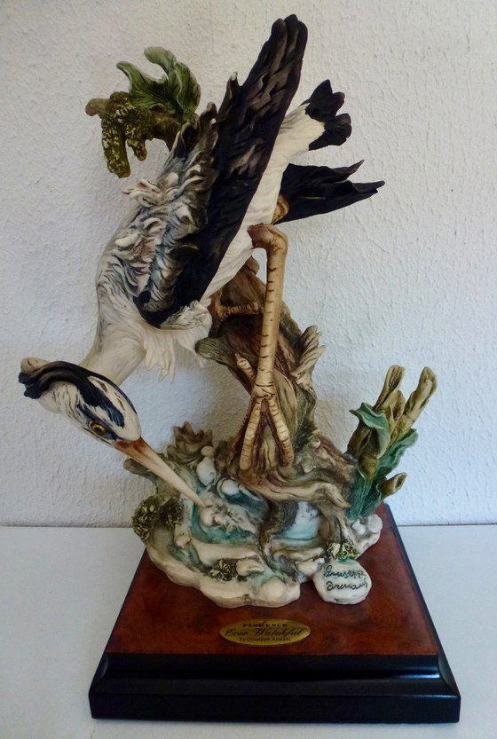 Giuseppe Armani "Ever Watchful" – Limited Edition (142/3000) – Florence 1997. – Beeldhouwkunst, Porcelain (photo 20 of 20)