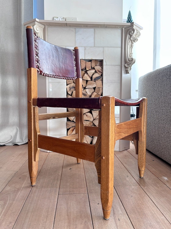 Silla brutalista Werner Bierman Arte Sano – Sillas y sillones, Cuero, Madera (photo 3 of 7)