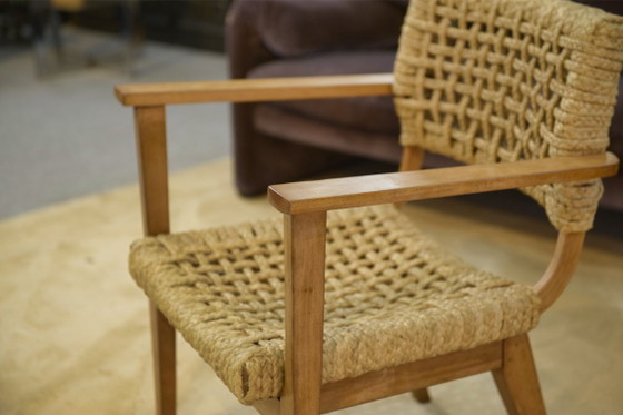 Image 1 of Armchair by Adrien Audoux and Frida Minet for Vibo Vesoul, 1940s