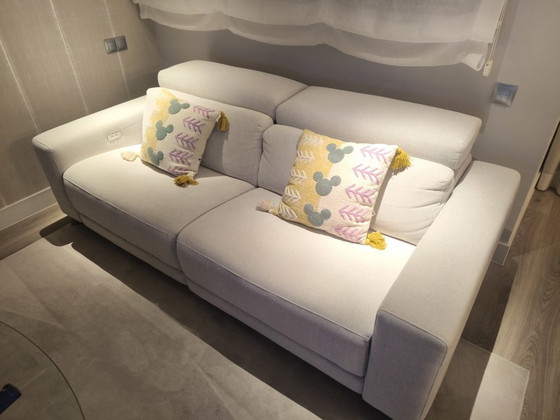 Image 1 of Canapé-lit beige moderne – comme neuf