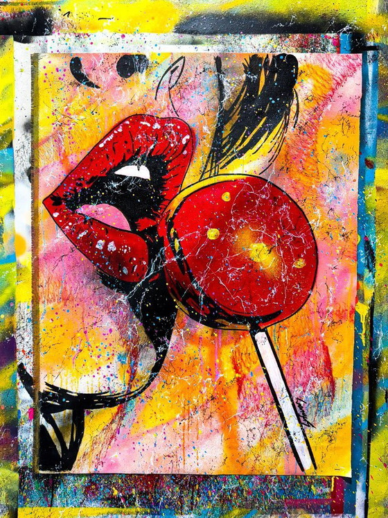Image 1 of GONGAS - Tan ansiosos - Litografía enmarcada del artista