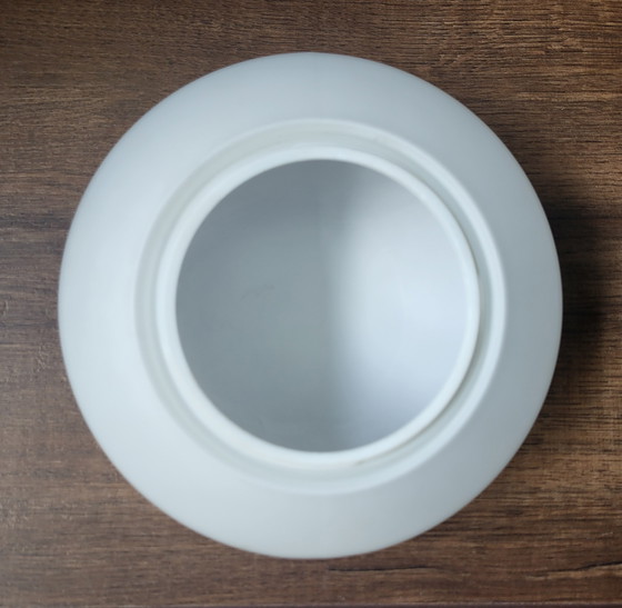 Image 1 of Vintage RZB Leuchten Ceiling Light Opaline Glass White from the 1960s.