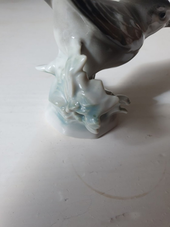 Image 1 of Lot de 2 oiseaux en porcelaine Unterweißbach (Heinz Schaubach)