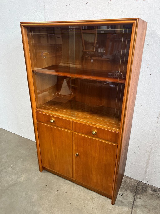 Vintage Highboard / Display Cabinet, Germany 1970s