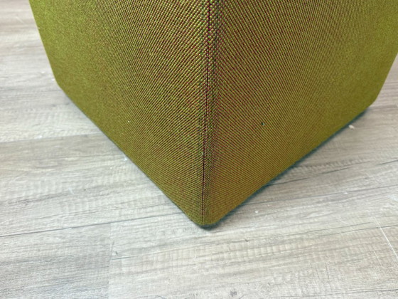 Drisag Puf – Tela Verde – Reposapiés y pufs, Textile (photo 8 of 8)