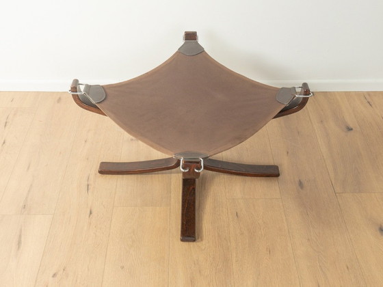 Image 1 of FALCON chair with footstool, Sigurd Ressell for Vatne Møbler, Vintage