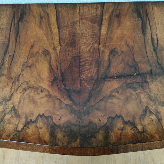 Image 1 of Antiker Schrank, Flurschrank, Kommode, Nussbaumfurnier