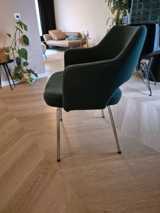 Image 1 of Artifort Design Chair - Dark Green, Reupholstered