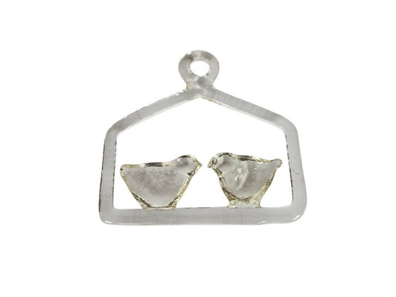 Image 1 of Kosta Boda - Suncatcher - design by Bertil Vallien - vetro - Svezia - terzo quarto del 20° secolo