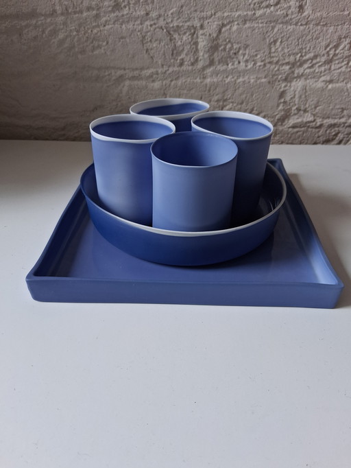 Frühstücksset aus Porzellan,Pieter Stockmans,Belgien