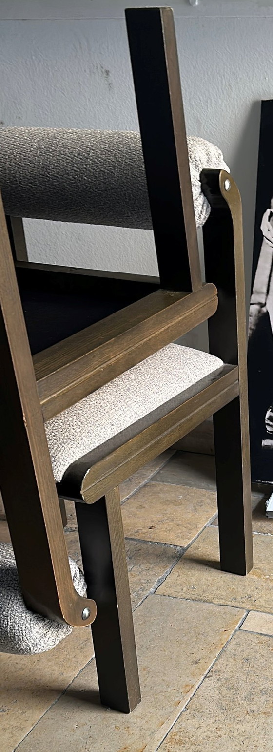 4 Chaises de salle à manger – Coton (photo 4 of 5)