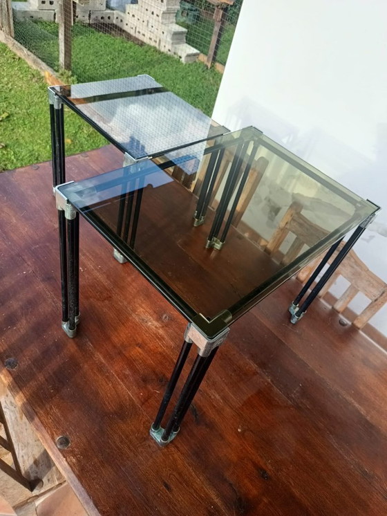 Image 1 of Tables basses design années 70