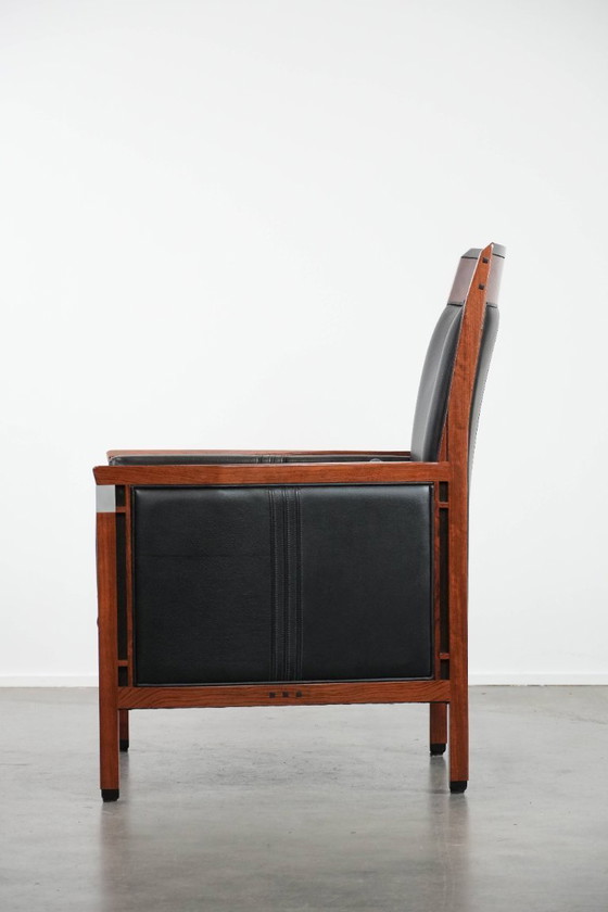 Image 1 of Sillón de diseño Art Déco negro de Schuitema de la serie Decoforma