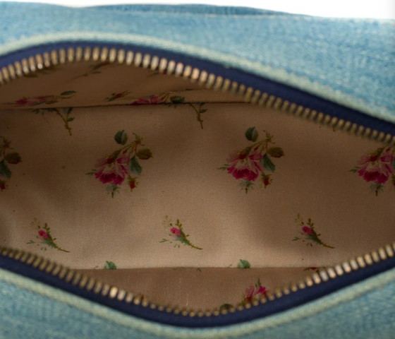 Image 1 of Sac GUCCI Marmont en Denim Bleu - 101769