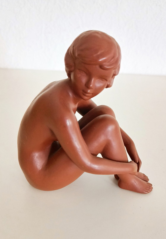 Image 1 of Goebel Terra Cotta Fille nue