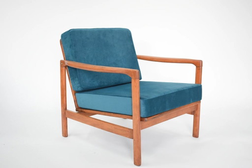 Blauwe BZ fauteuil