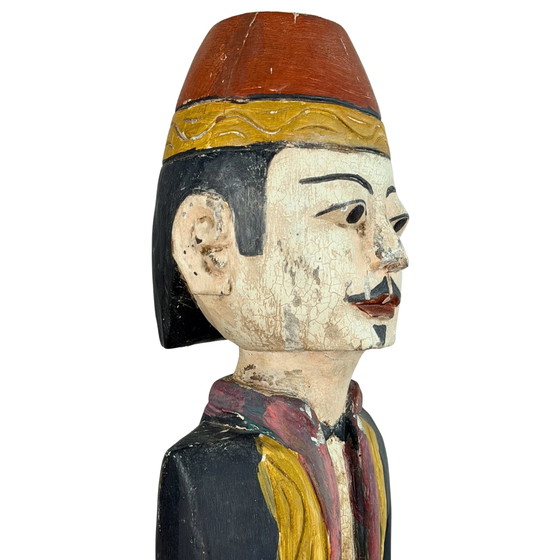 Par de Estatuas Antiguas Loro Blonyo – Java Central, circa 1930 – Lote 754 – Esculturas (photo 6 of 11)