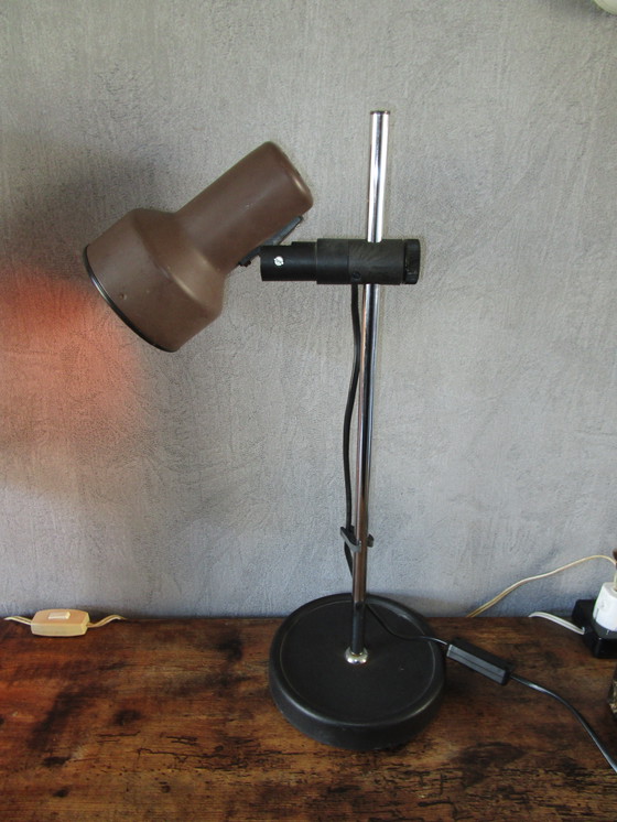 Image 1 of Fassung - Vintage Retro Table Lamp / Desk Lamp 1970s