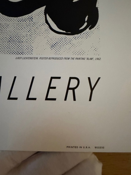 Image 1 of Roy Lichtenstein – Blam (Yale University Art Gallery, 1991) Stampato negli Stati Uniti