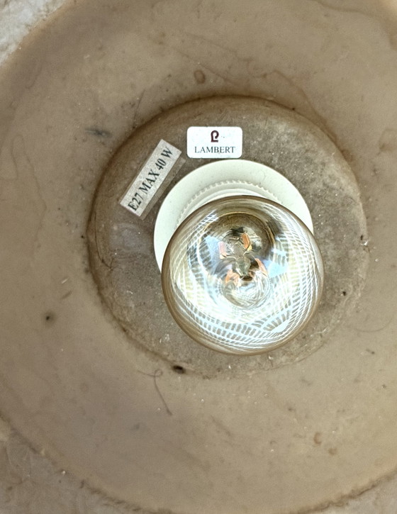 Image 1 of Vintage XL unique fiberglass floor lamp, Lambert '80s