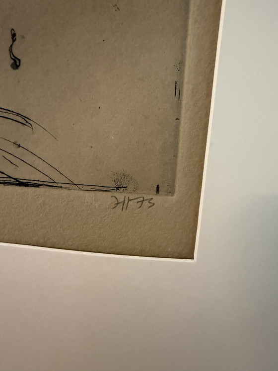 Horst Janssen - Hanno's Death - 3 copies – Lithographs & prints, Paper (photo 7 of 13)