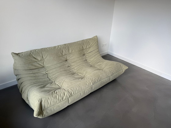 Image 1 of Ligne Roset Togo (set), almond alcantara