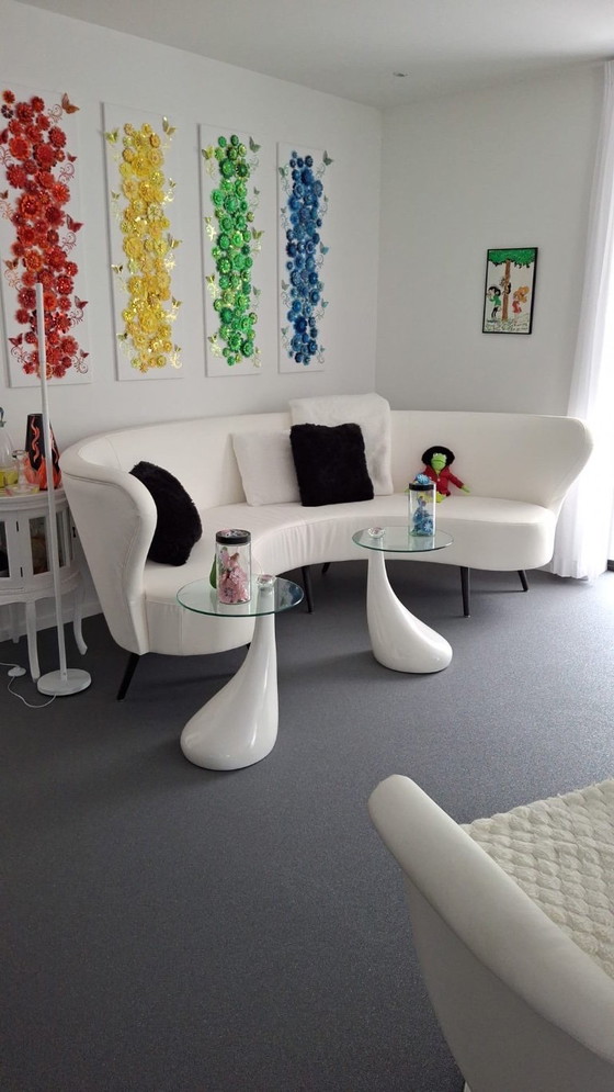 Image 1 of Luxuriöses weißes Lounge-Sofa