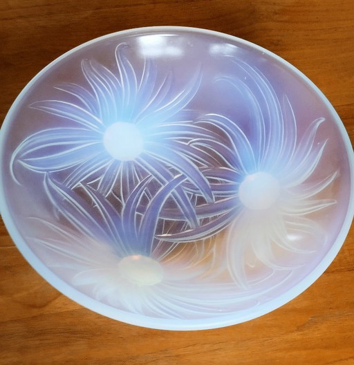 Art Deco Opal bowl Edmond Etling 1930s/40s.