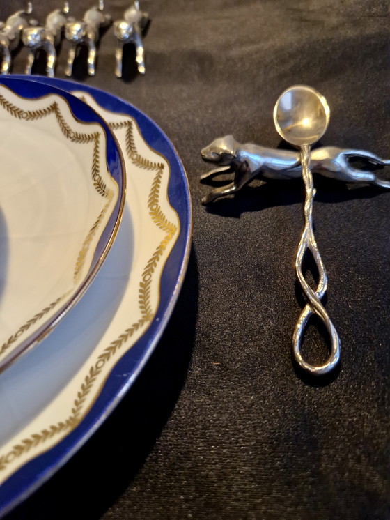 Image 1 of Jaguar messenleggers verzilverd 